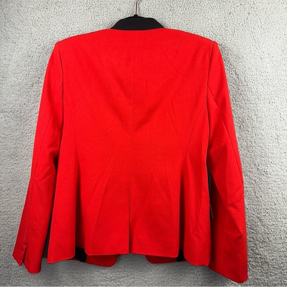 Vince Camuto Jacket Womens 6 Rouge Nina Notched Collar Open Front Blazer - Picture 4 of 9